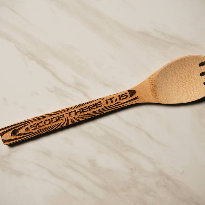 Scoop There It Is (Salad Scoop) for wholesale by Dom Chi Designs