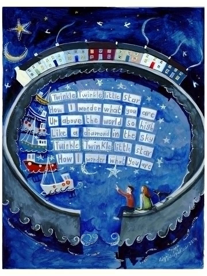 Affiche Twinkle Twinkle pour la vente par Driftwood Designs