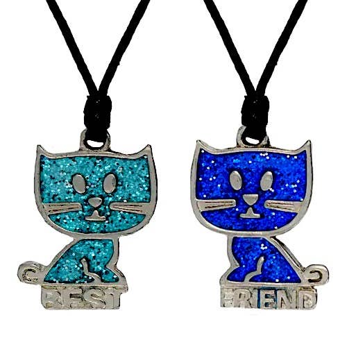 Collier en étain Meilleurs Amis - 20 (USA-DDP) pour la vente par Myth & Magik - Silver Jewellery Cavern Wholesale