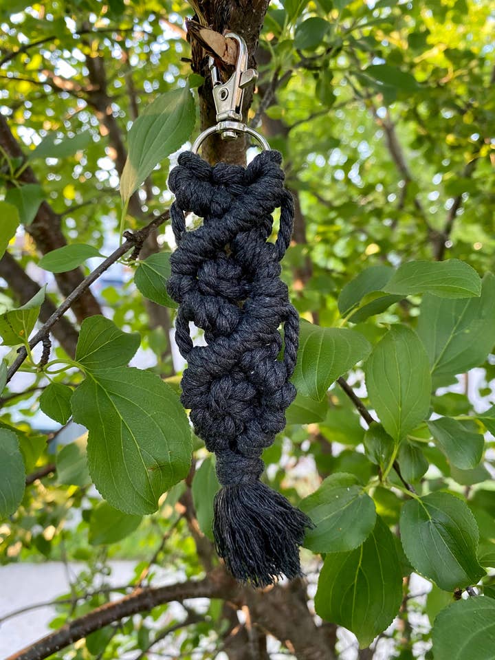 Macrame Keychain | Macrame | Boho for wholesale by Rising River Co