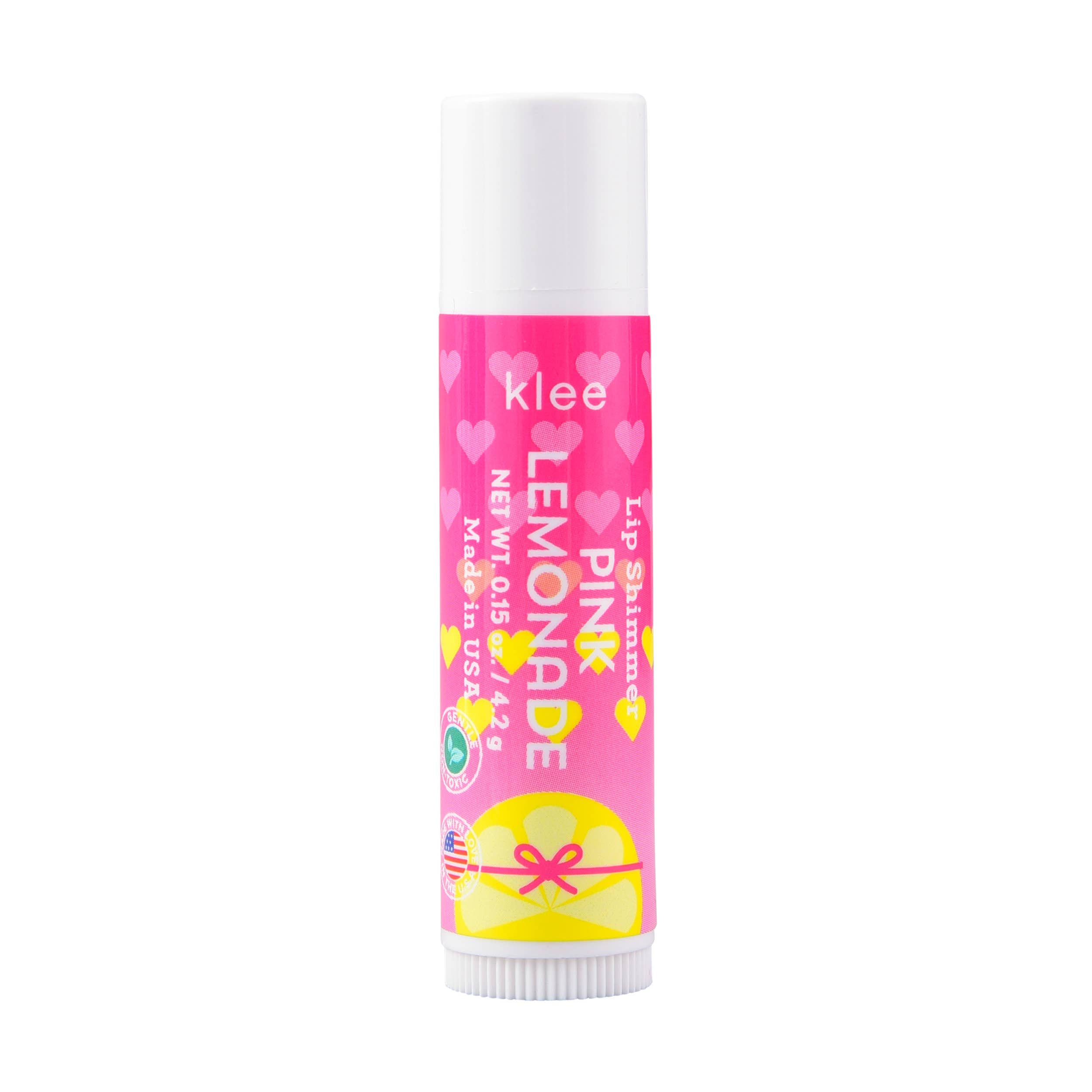 Klee Naturals – Bálsamo labial por atacado – Limonada rosa - brilho labial natural1