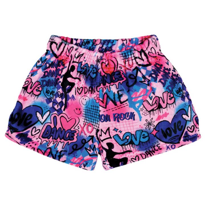 Iscream - Wholesale Shorts - Kids - Corey Paige Dance Plush Shorts-L