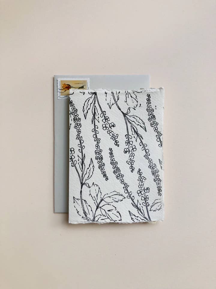 Handmade Floral Agrimony for wholesale by Tpel Paper & press