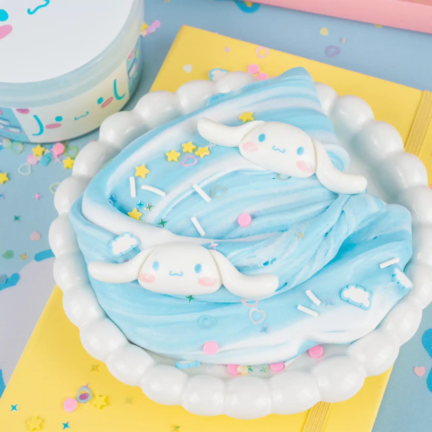Kawaii Slime Company - Wholesale Putty/Slime - Kids - Cinnamoroll™ Butter Signature Dome™ Slime (4pcs/case)1