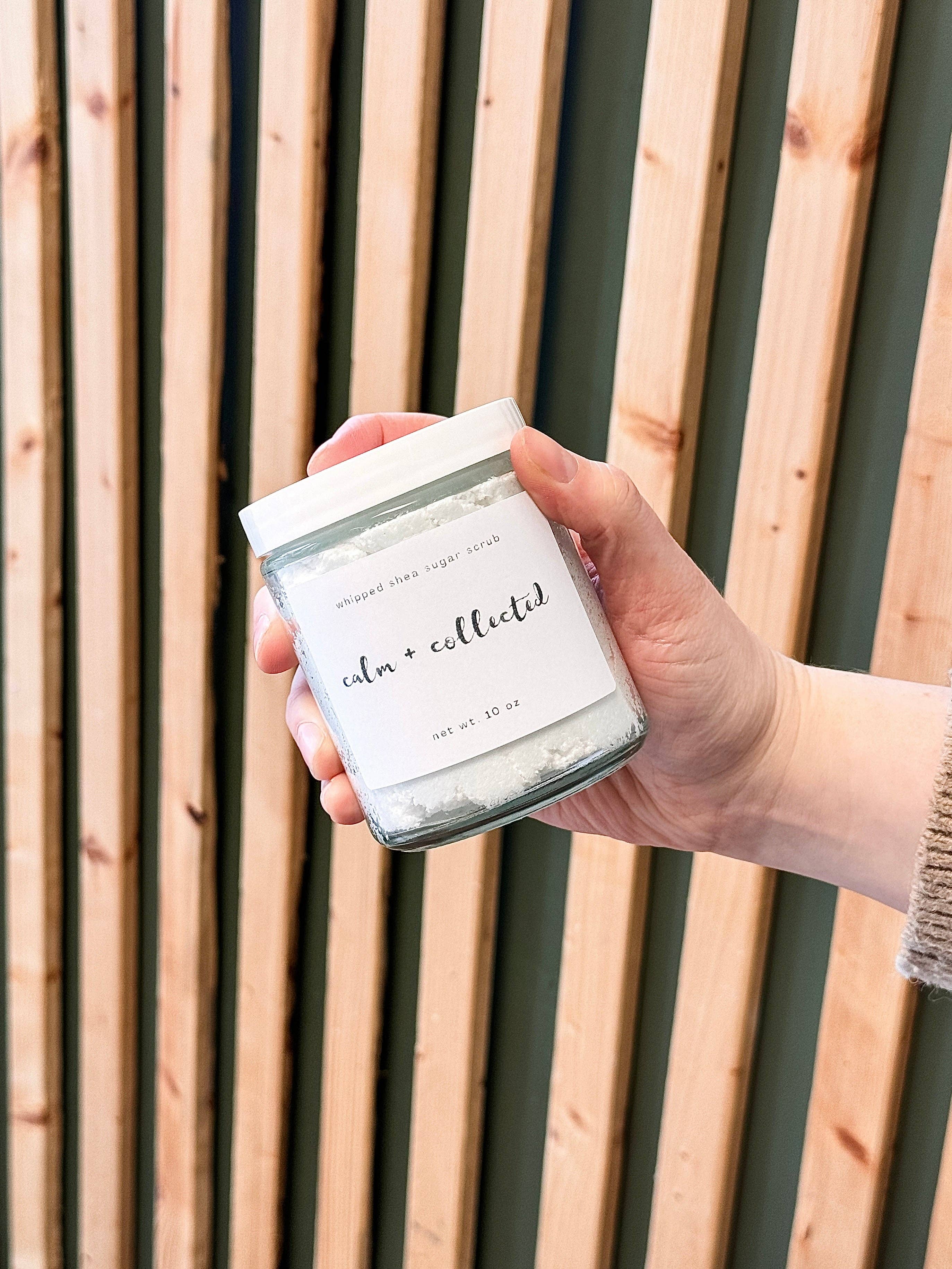 Aspen Essence – wholesale Body scrub/exfoliant – Calm + Collected Foaming Sugar Scrub | Chamomile & Calendula2