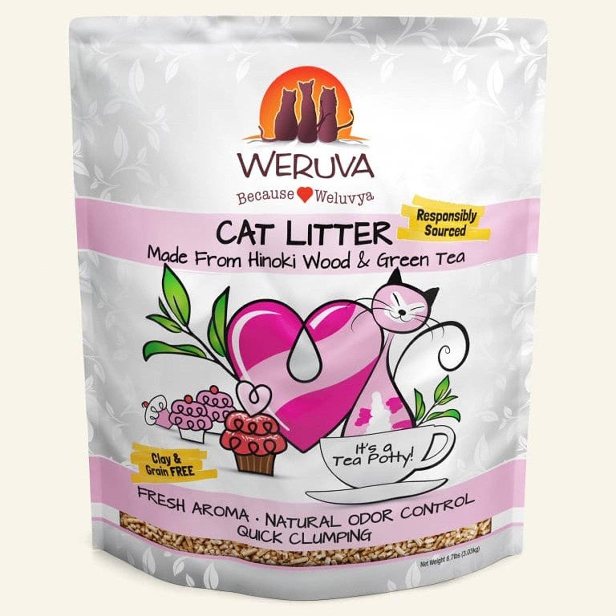 Petdropshipper - Wholesale Tea Bags - Weruva Cat Tea Potty Litter 6.7 Lbs.0