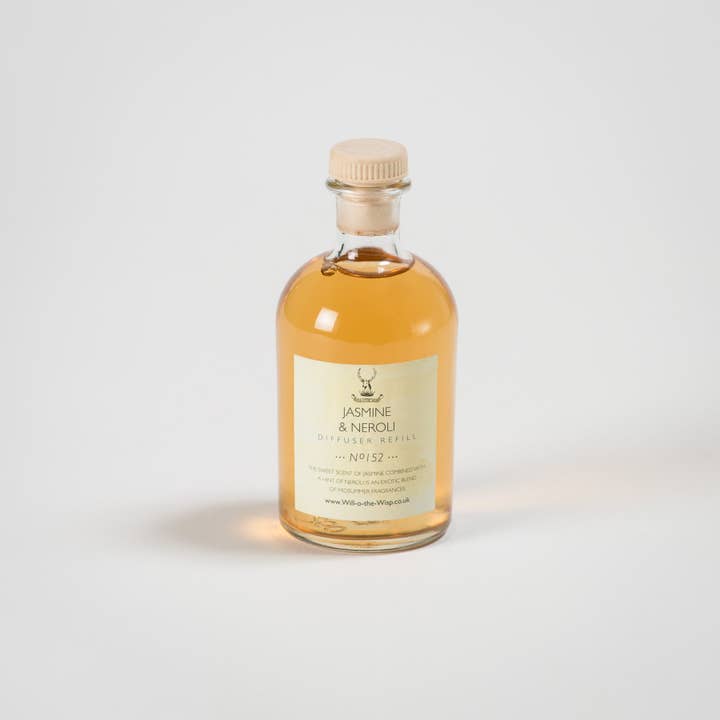 Will O The Wisp Candles - Vente Diffuseur à tiges - Recharge pour diffuseur Jasmine & Néroli N° 152