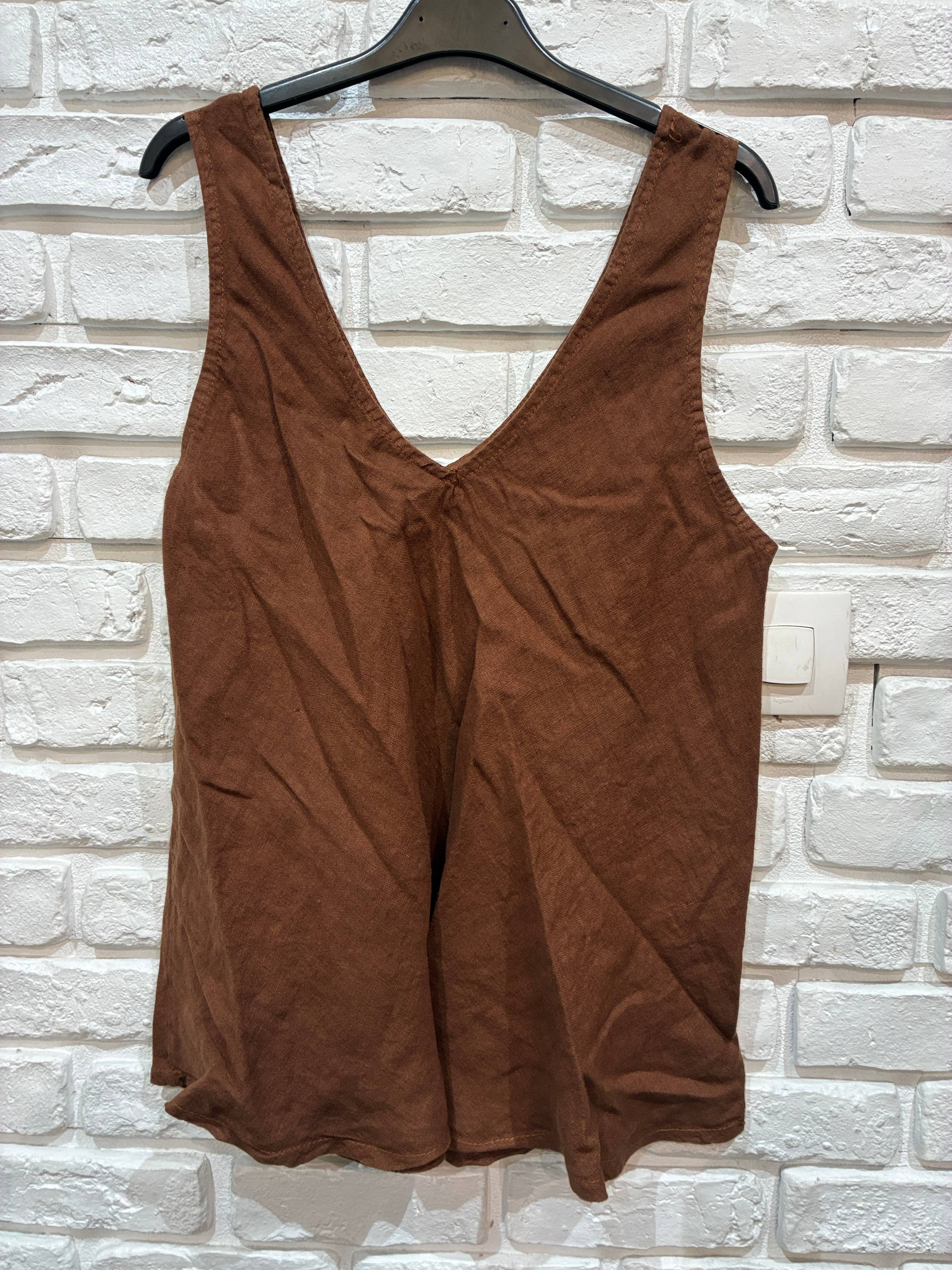 la maison des fibres naturelles - Wholesale Tank Top - Women's - Tank tops 16670 100% linen3