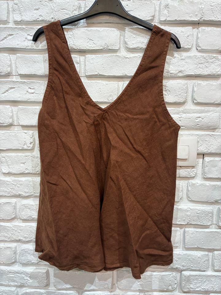 la maison des fibres naturelles - Wholesale Tank Top - Women's - Tank tops 16670 100% linen3