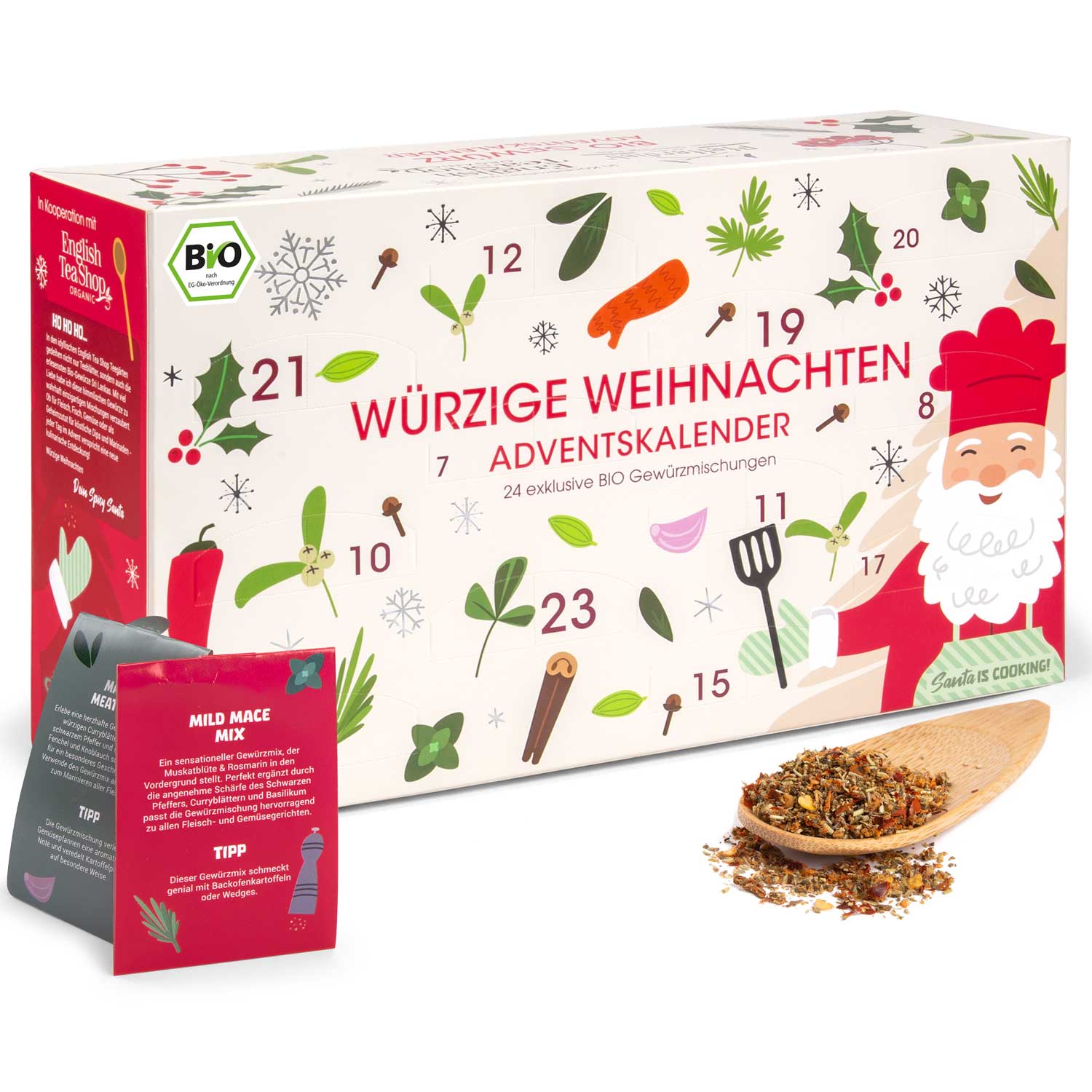 Royal Nature GmbH & Co. KG - Wholesale Advent Calendar - Organic Spice Advent Calendar "Spicy Christmas"0