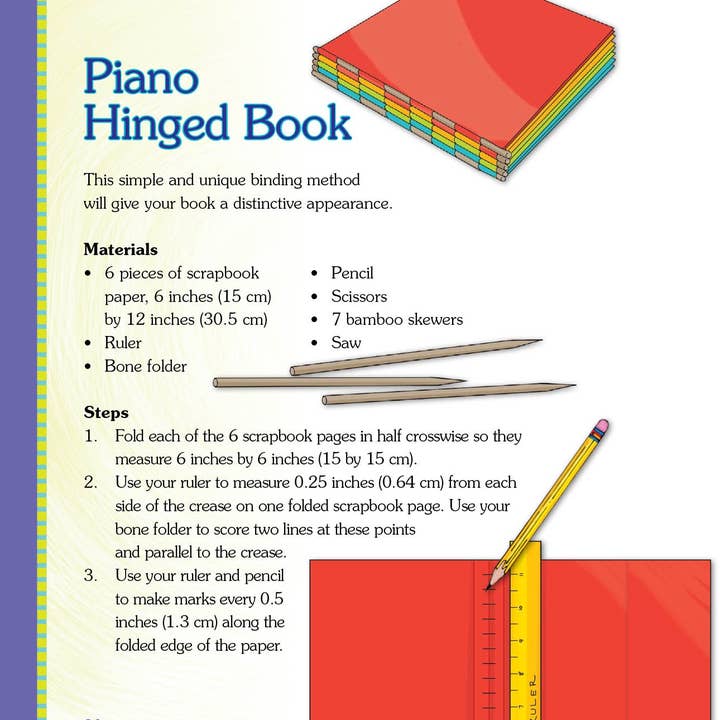 Sleeping Bear Press - Wholesale Crafts, Hobbies & DIY - Learning How to Make Books, a Hardcover Kids Craft book3