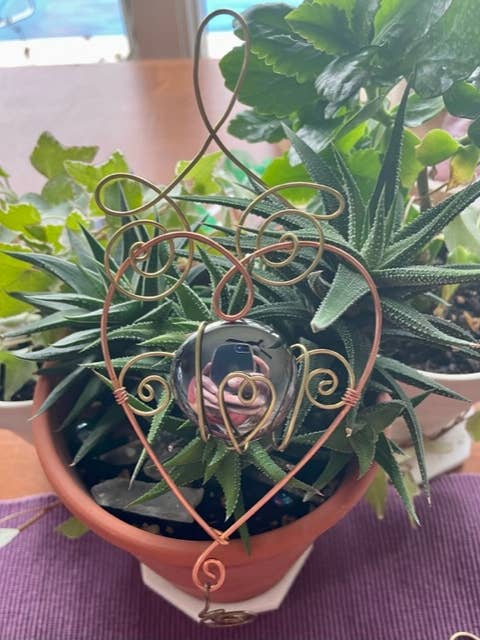 Copper Ornaments for wholesale by Metric Forrest Studio