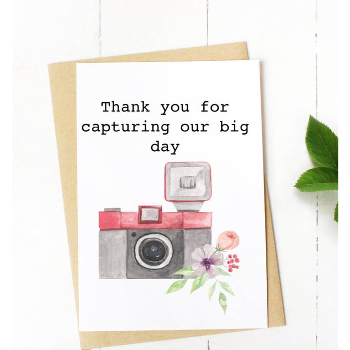 Biglietto Fotografo Matrimonio per la vendita all'ingrosso da parte di Never Knew I Needed