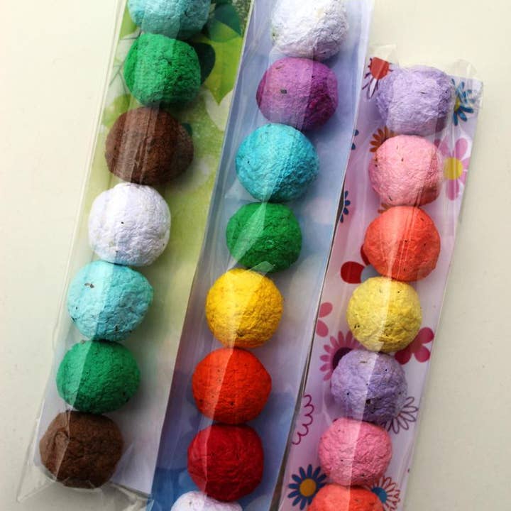 Plantables and Paper - Wholesale Plant Seeds - Wildflower Seed Bomb Sleeves