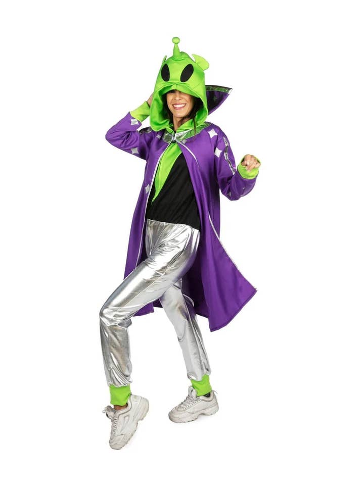 Tipsy Elves – wholesale Costume – Men's – Alien Costume - Unisex Extraterrestrial Halloween Jumpsuit