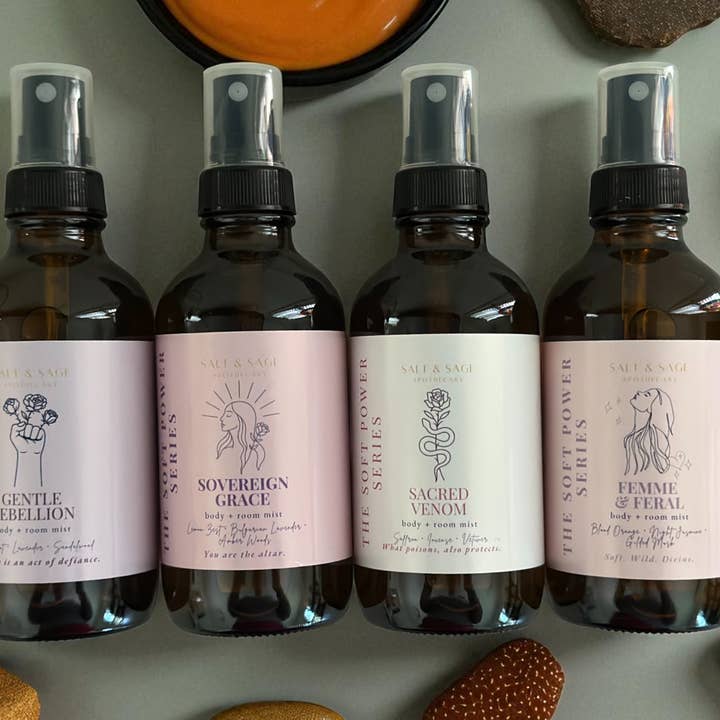 Salt & Sage Apothecary - Wholesale Aromatherapy Mist - Gentle Rebellion – Body + Room Mist 5