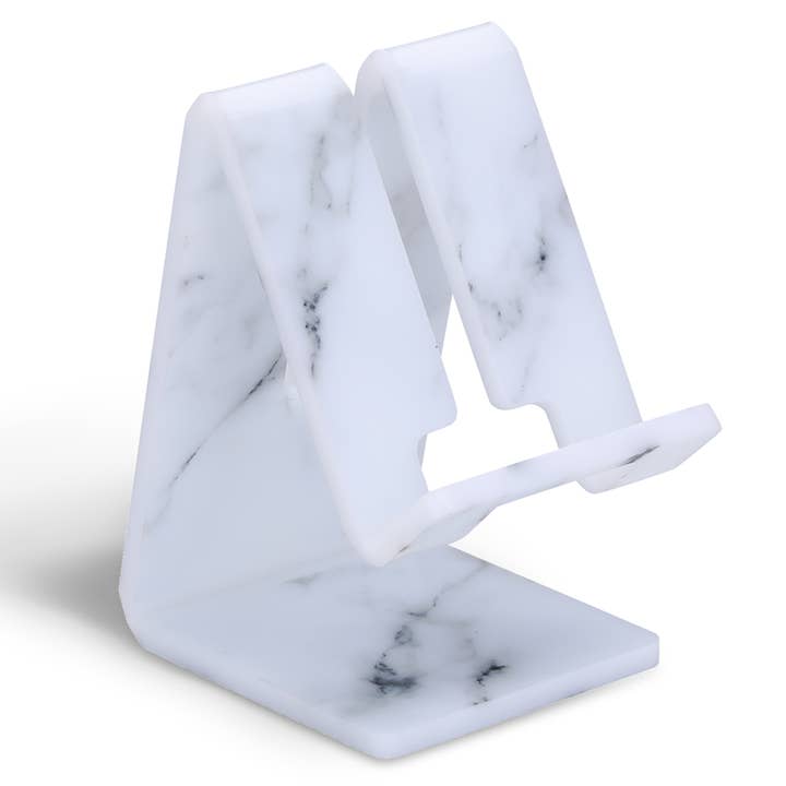 Ellie Rose – Engroshandel Tabletstativ – Akryl Telefonstativ - Misty Marble1