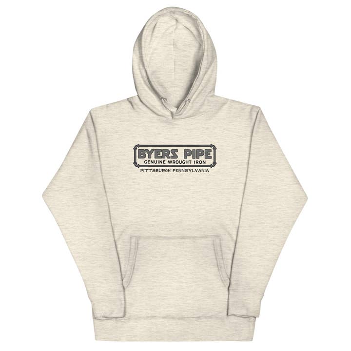 Byers Pipe - Pittsburgh - Premium Fleece Hoodie for wholesale by Yinzylvania