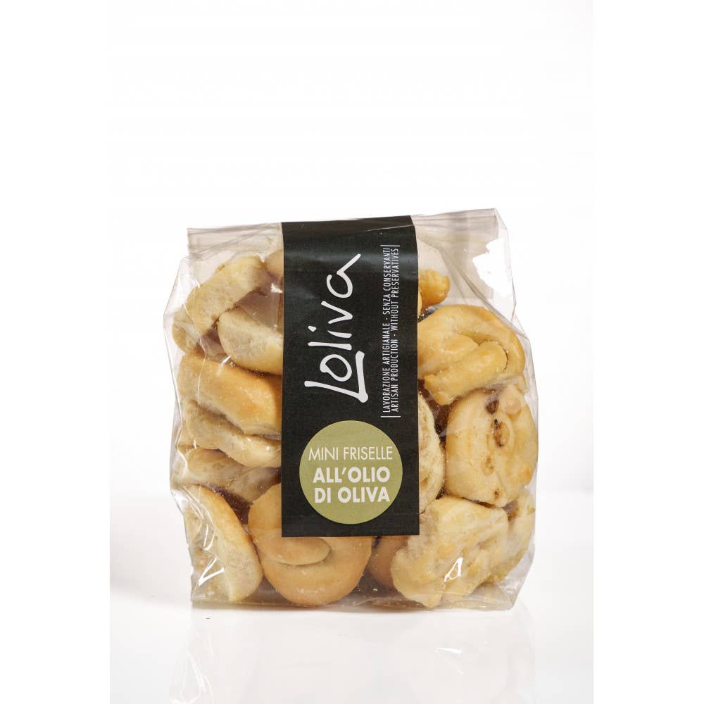 LOLIVA - Wholesale Crackers - Olive Oil Mini Friselle
