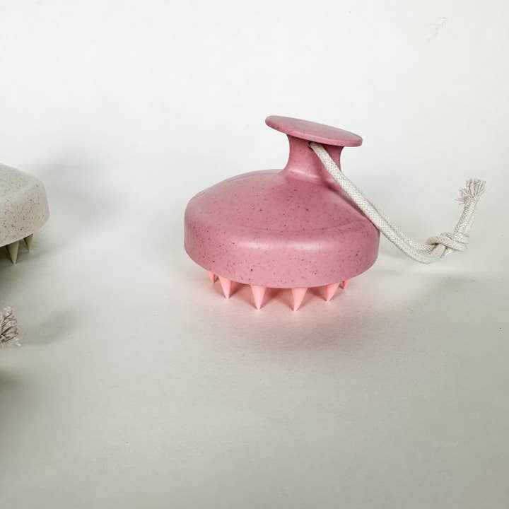 Smile Boutiques - Wholesale Head scratcher/massager - Silicone Bristle Shampoo Brush - Eco Friendly Scalp Massager12