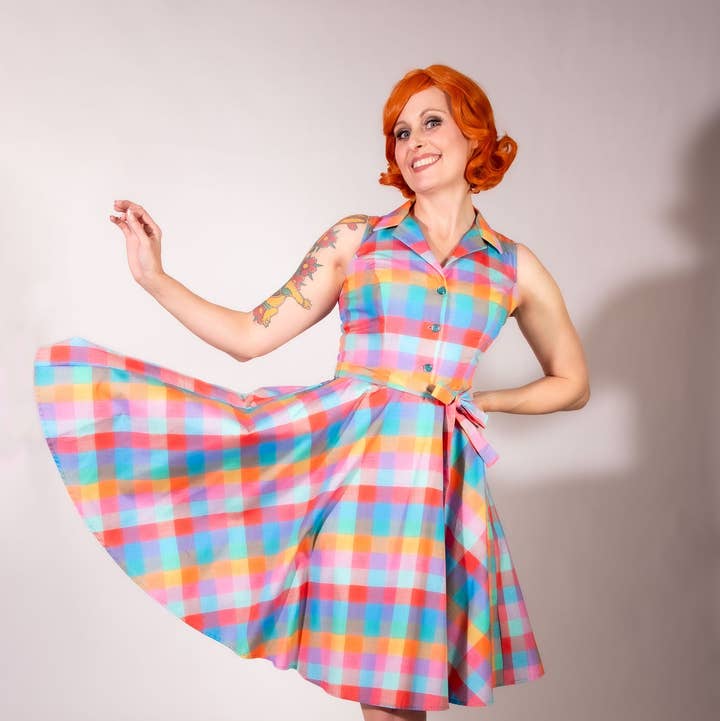 Heart of Haute - Wholesale Dress - Women's - Staci Dress- Rainbow Sherbet