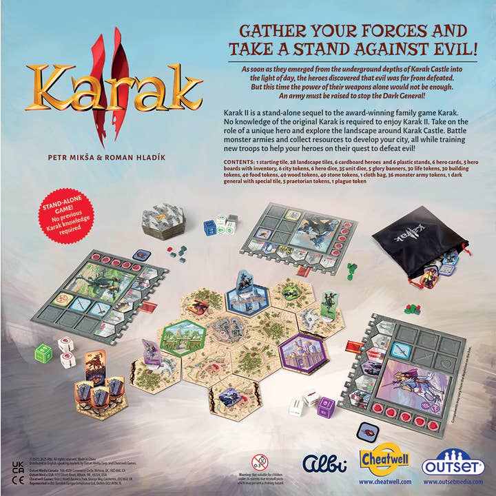 Outset Games and Cobble Hill Puzzles - Wholesale Board Game - Karak 2 Board Game3
