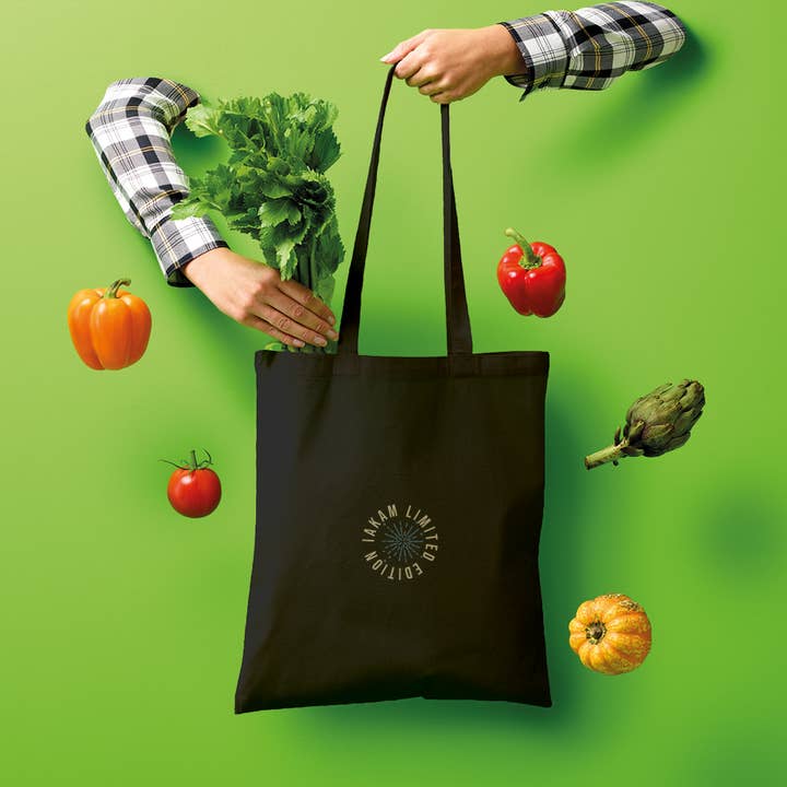 Saco Tote de Edição Limitada IAKAM - Elegante e Sustentável para Todas as Compras por atacado de IAKAM