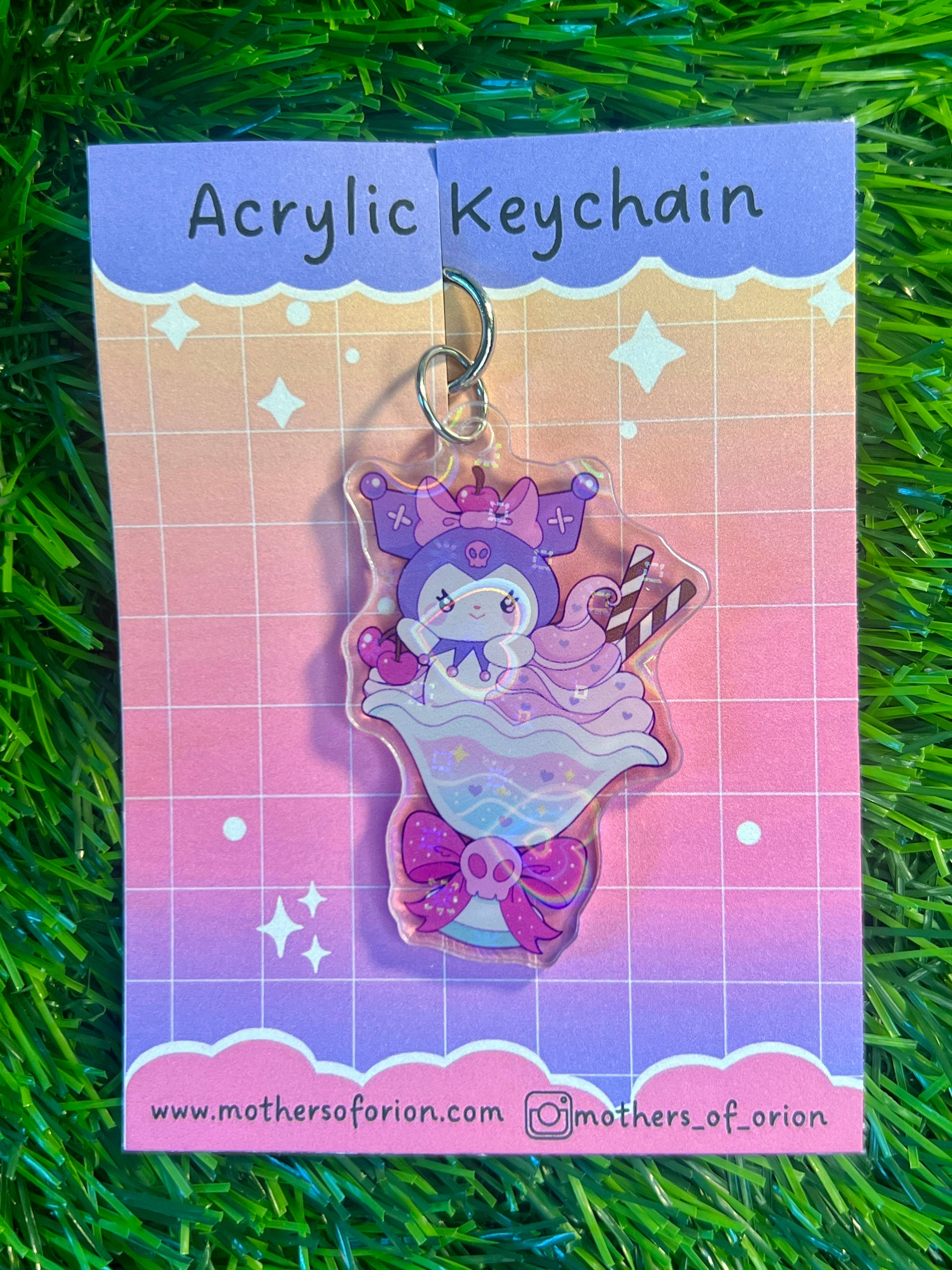 Mothers Of Orion - Wholesale Keychain - Unisex - Sanrio Desserts Keychain KUROMI0