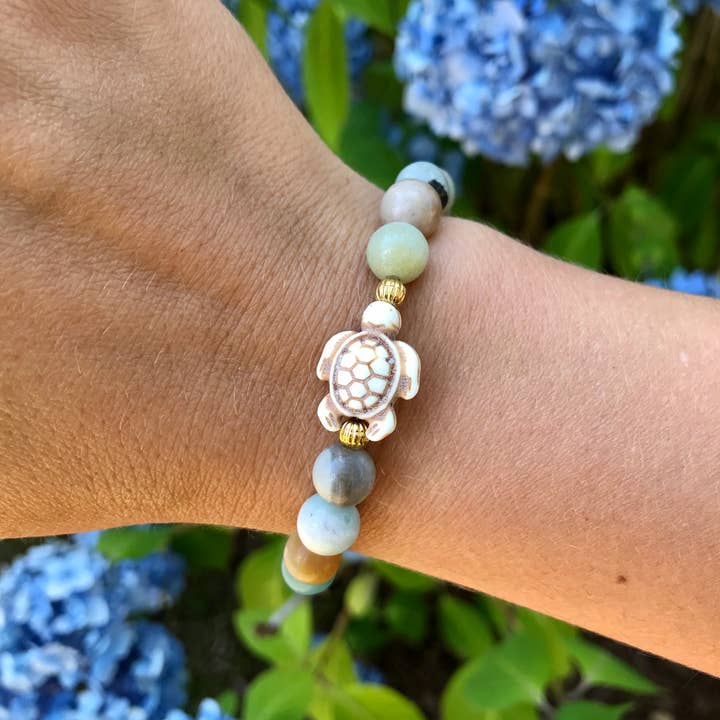 Miss Lou Makes - Wholesale Beaded Bracelet - Save the Sea Turtles Bracelets5