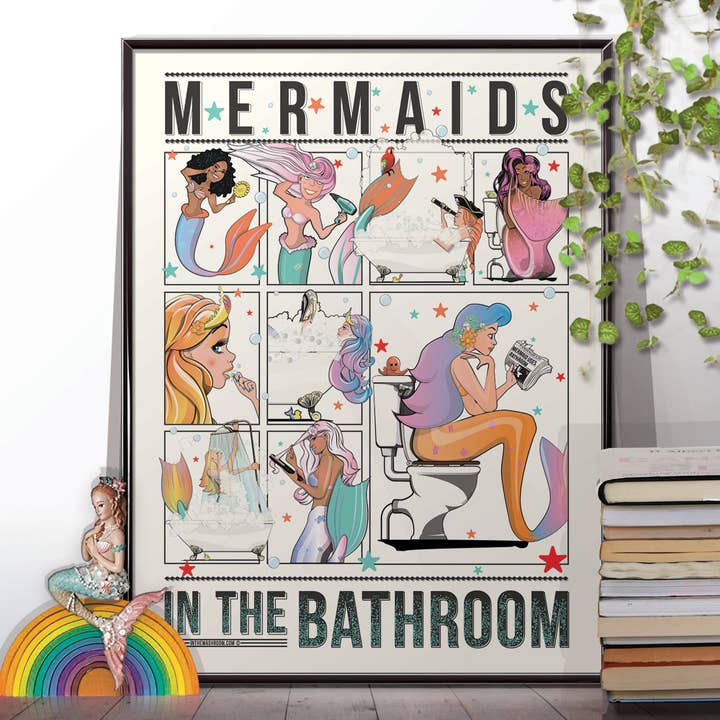 sirenas en el baño para venta al por mayor de In The Washroom