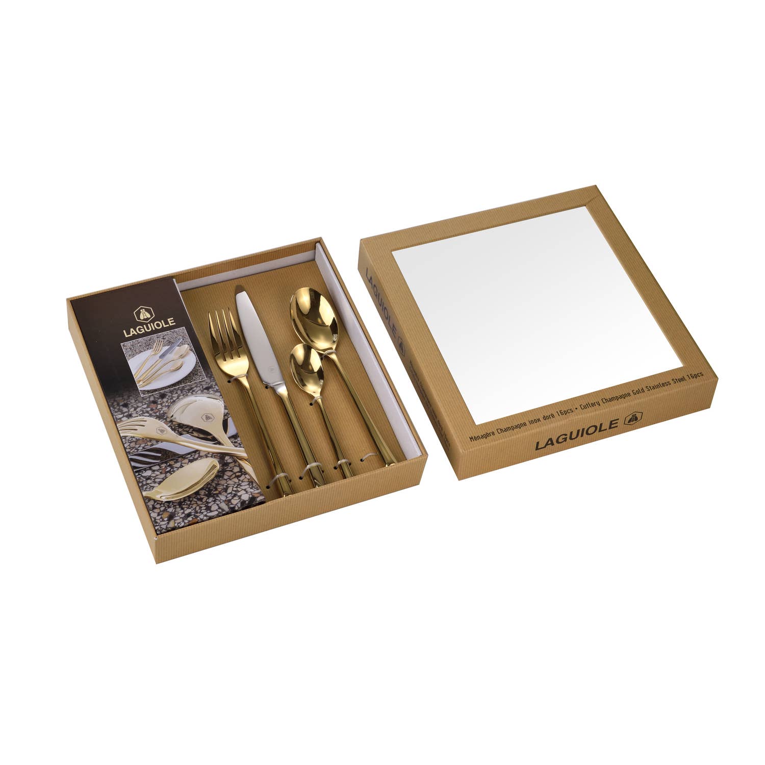 Laguiole - Wholesale Assorted Cutlery Set - LAGUIOLE, 16-piece cutlery set1