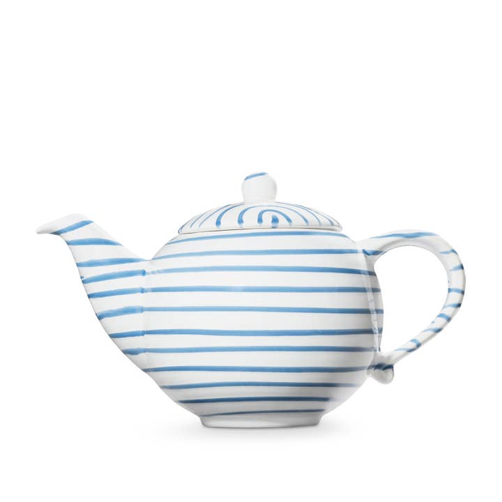 Théière flammée bleue 1,5 l pour la vente par Gmundner Keramik Handels GmbH