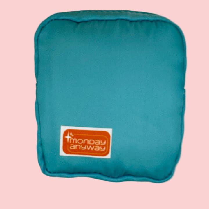 Monday Anyway - Wholesale Pouch - Women's - Donut Mini Zipper Pouch – Fresh Blue Cosmetic & Accessory Bag2