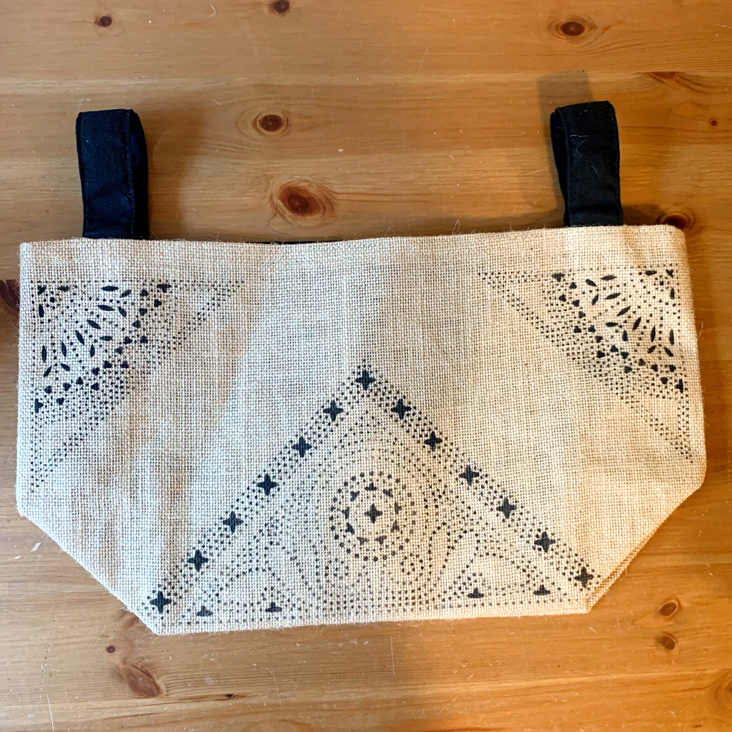 Shakes + Speares - Wholesale Tote Bag - Women's - Small Jute Garden Bag - Lace Delight1