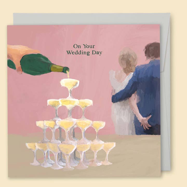 Carte de mariage Champagne - Vente en gros pour la vente par Papernest
