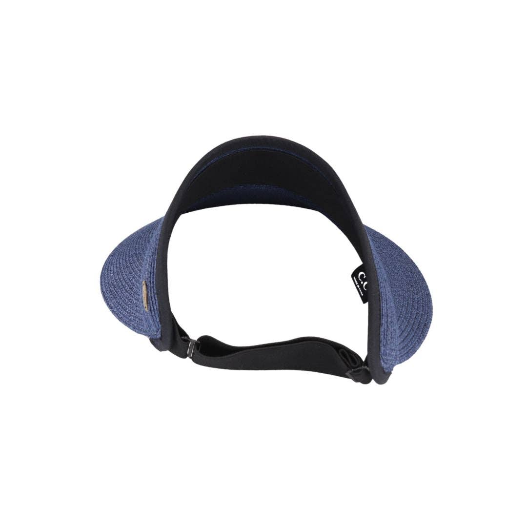 Marina Militare Visiera da sole in paglia mista SVE0052 in vendita all'ingrosso su Faire3