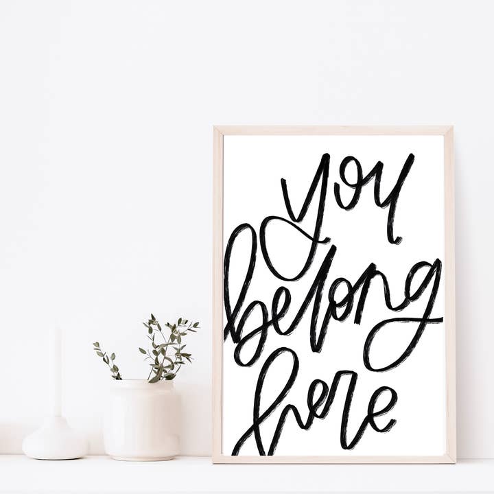 Je hoort hier voor wholesale door chrpaperie