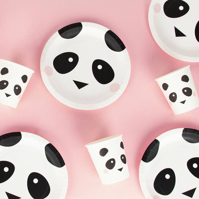 My Little Day - Wholesale Disposable Plate - PLATES - MINI PANDA1