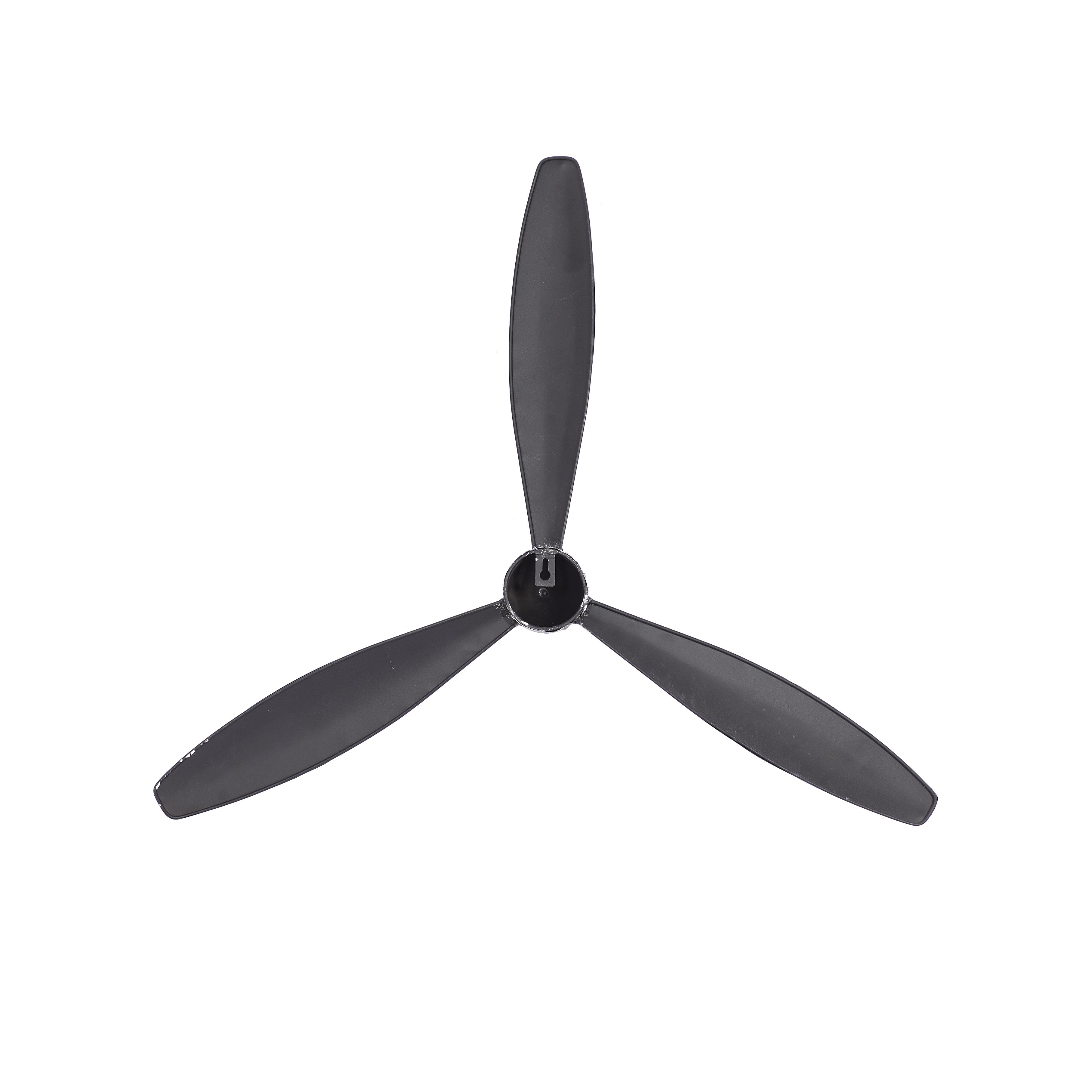 Import Corner - Wholesale Wall Accent - A-93228: METAL PROPELLER WALL DECOR 22"W, 25"H3