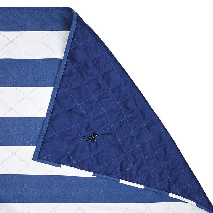 Until Pty Ltd - Wholesale Picnic blanket - Dock & Bay Beach Blanket Large 100% Recycled Whitsunday Blue3