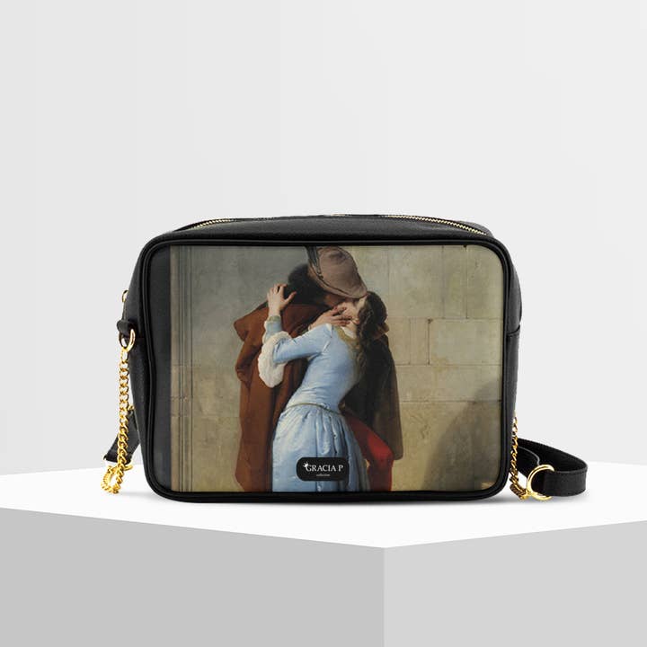 Gracia P's Tizy Bag - Made in Italy - Hayez Kiss for wholesale by GLOBALSHOP SRL