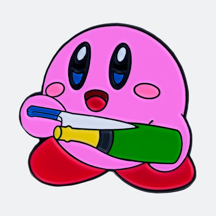 Spilla smaltata Saber Time per la vendita all'ingrosso da parte di Shitty Wine Memes