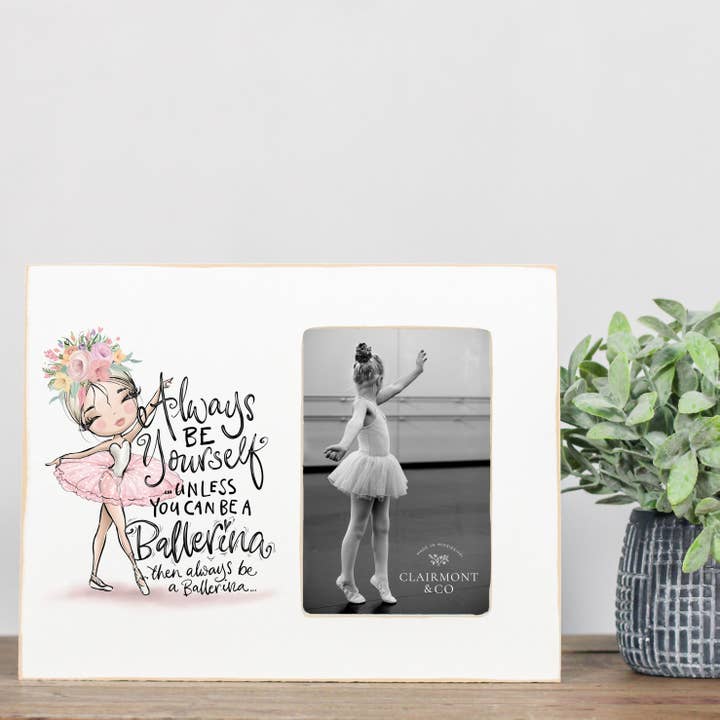 Clairmont & Co - Wholesale Picture Frame - Picture Frame, Ballet, Dancer, Home Decor, Ballerina Art