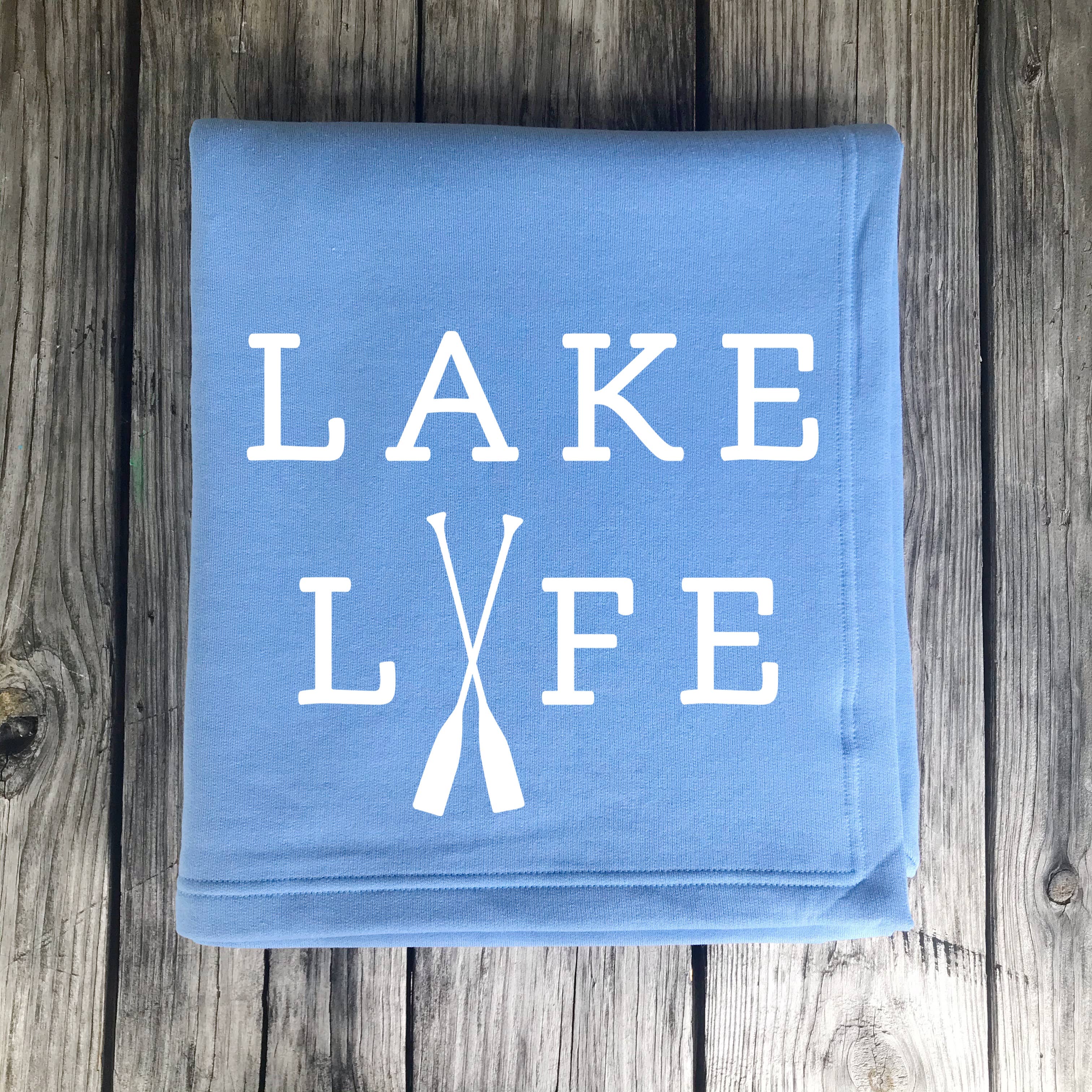 Perfect Day Print Co - Wholesale Picnic Blanket - Lake Life Beach Blanket - Camping Sweatshirt Blanket1