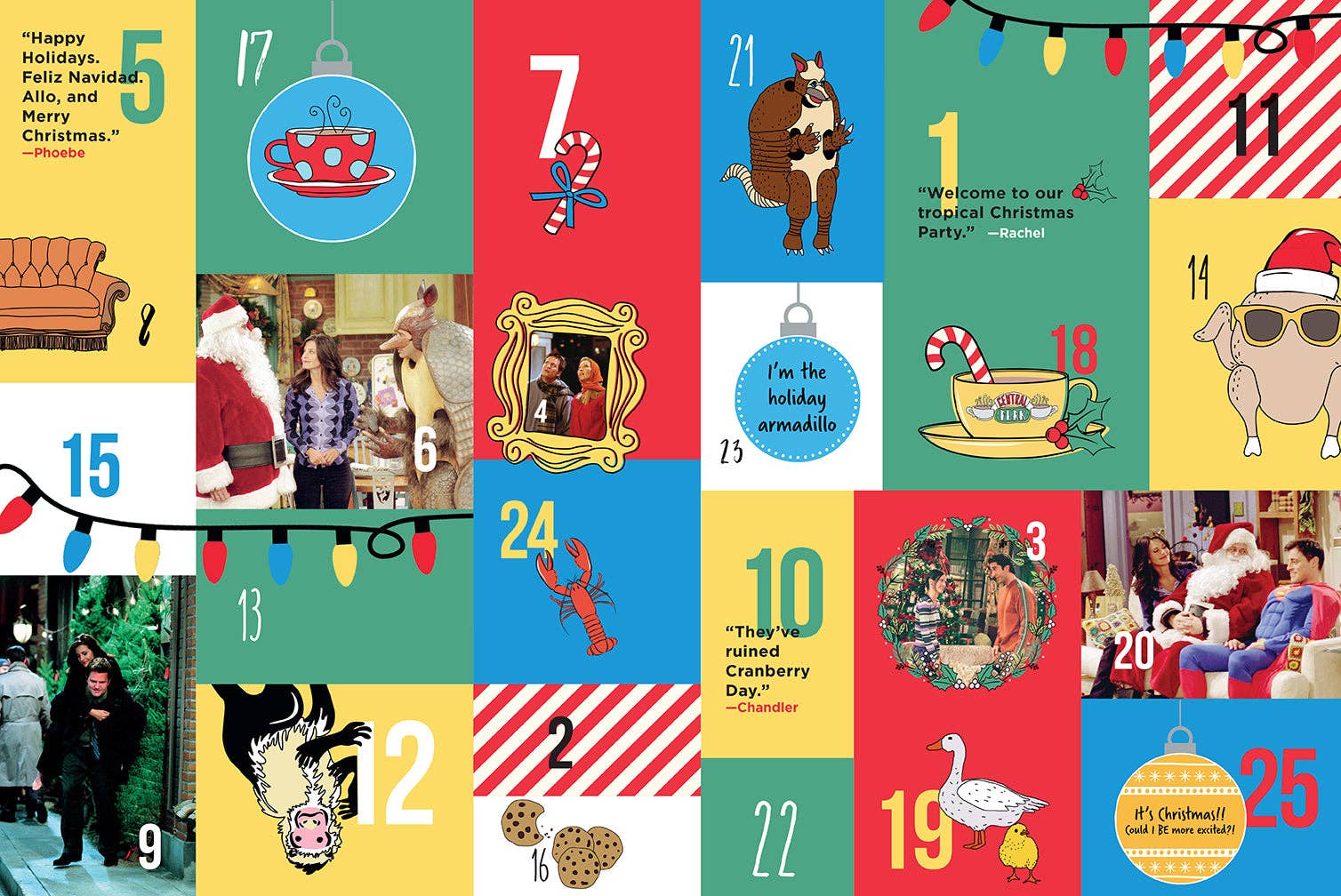 Insight Editions - #1 Pop Culture Publisher - Wholesale Advent Calendar - Friends: The Official Advent Calendar, Volume 1 - Sale!1