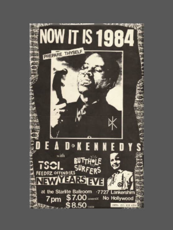 DEAD KENNEDYS, Íman, Botão, Espelho, Agora É 1984 Poster por atacado de Ba Ba Buttons