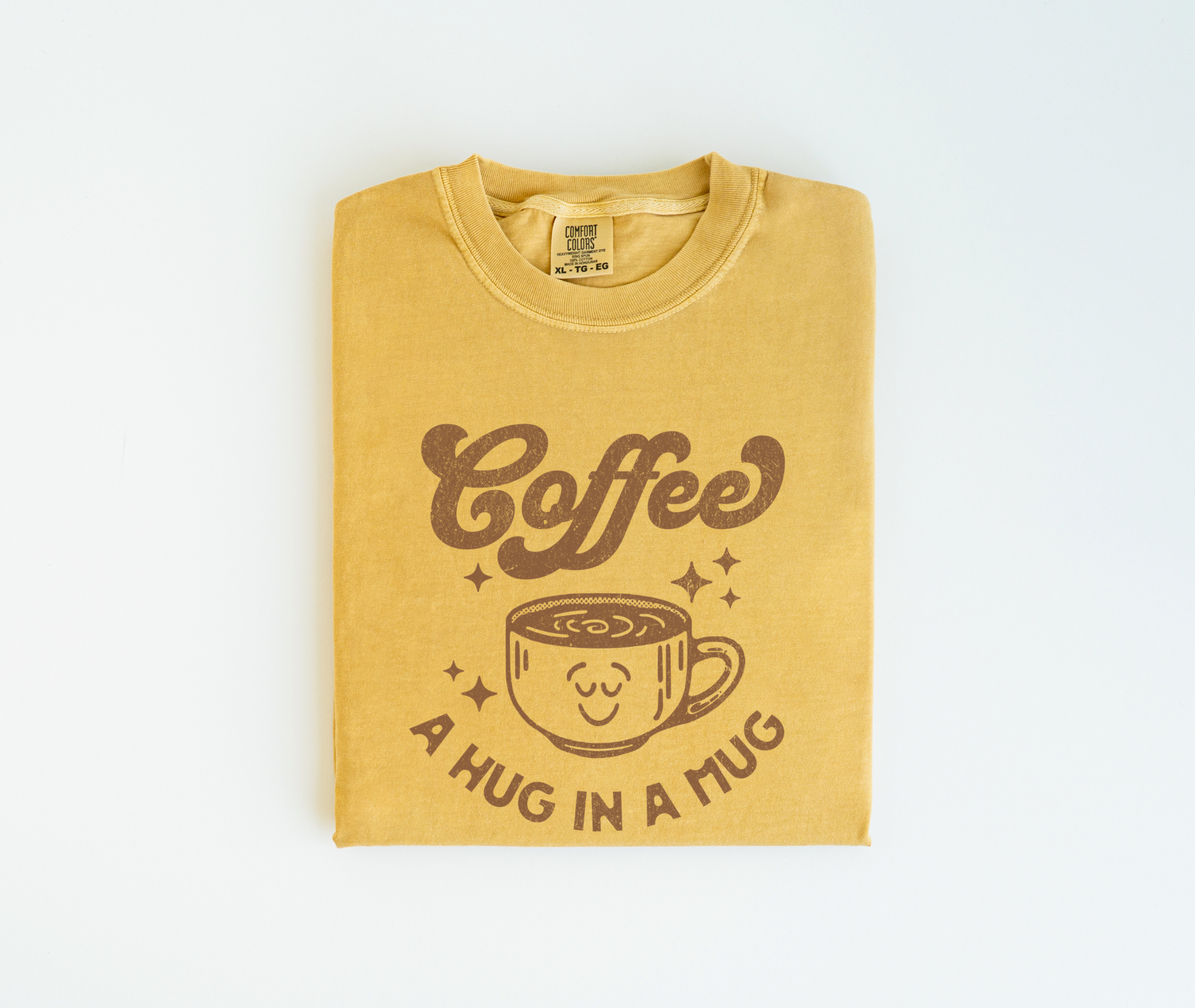 Stiles Tee Co. - Wholesale T-Shirt (Graphic) - Unisex - Graphic Tee – A Hug in a Mug – Coffee Lovers Shirt5