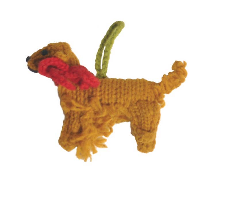 CHILLY DOG LLC - Wholesale Christmas Decoration - Golden Retriever Dog Ornament3