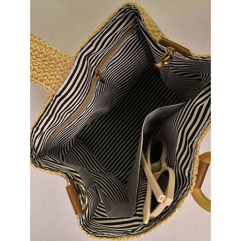 CÁQUI Bolsa casual de tecelagem simples para venda a revendedores na Faire9