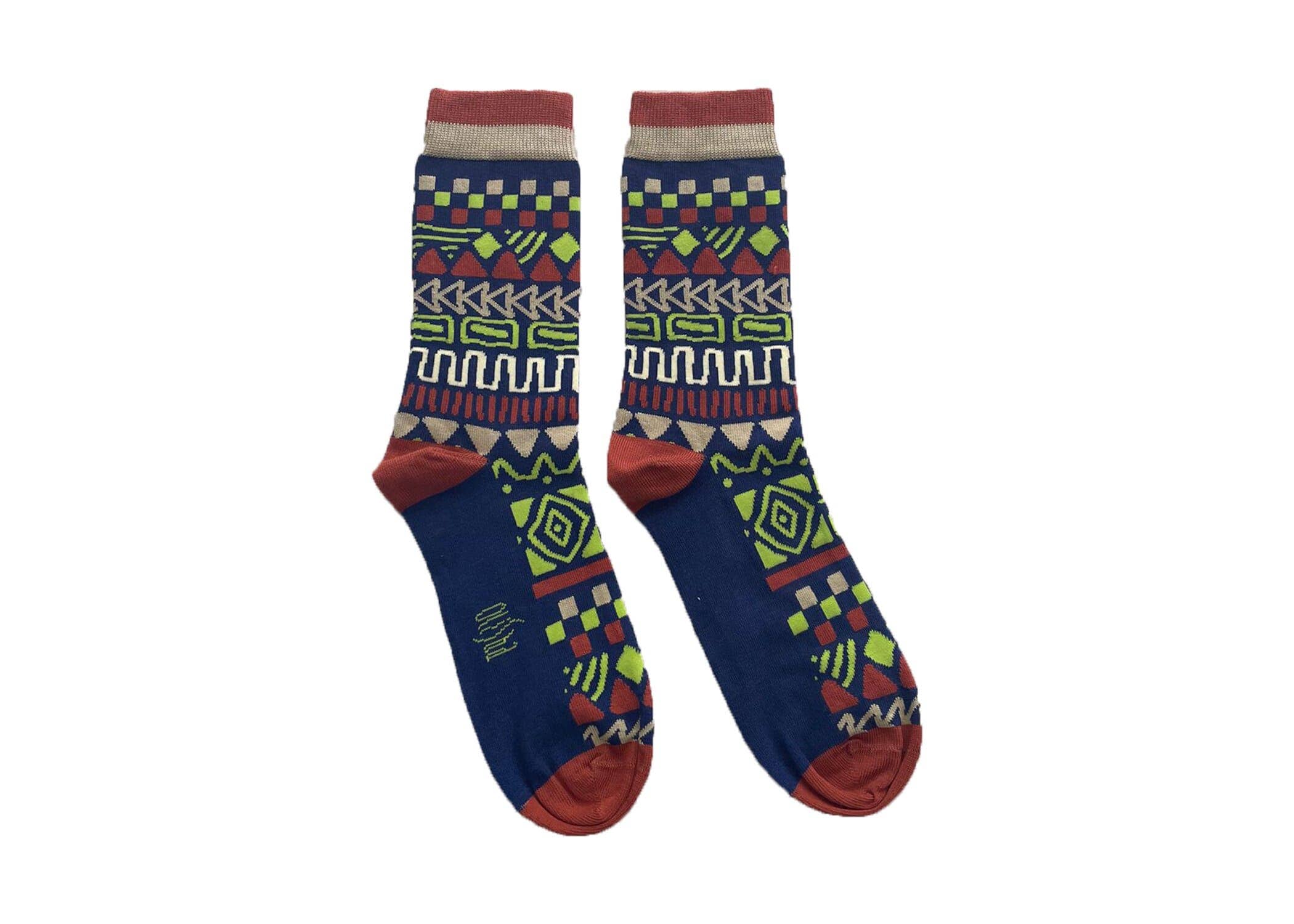 Olisha socks - Wholesale Socks - Unisex - Sema Sodalite blue - Organic Cotton Socks6